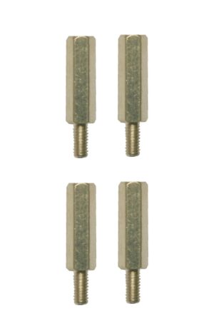Distanzbolzen Abstandshalter Sechskant M3 10mm 4 Stück (0320)