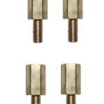 Distanzbolzen Abstandshalter Sechskant M3 6mm 4 Stück (0323)