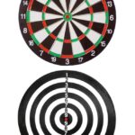Dartscheibe Dartspiel Dart 36 cm Dartset 6 Dartpfeile (8206)