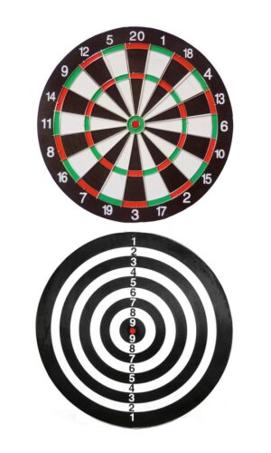 Dartscheibe Dartspiel Dart 36 cm Dartset 6 Dartpfeile (8206)