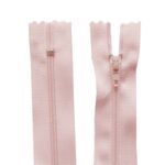 Reißverschluss 22 cm spiralförmig nicht trennbar rose (2217)