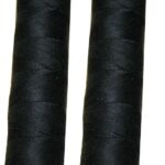 Nähmaschinen Obergarn Nähgarn Baumwolle 2 Rollen je 50m 50/3 schwarz (1001)