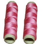 Nähmaschinen Obergarn Nähgarn Baumwolle 100 m 2 x 50m rosa (1061)