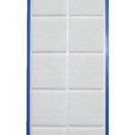 Filzgleiter Möbelgleiter Stuhlgleiter selbstklebend weiß (0055)