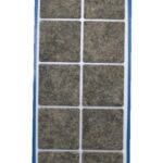 Filzgleiter Möbelgleiter Stuhlgleiter selbstklebend grau meliert (0057)