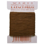 Stopfgarn Stopfwolle Baumwolle Tex 20-2-3 kastanienbraun 25 m (8174)