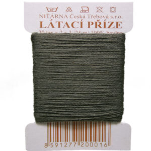 Stopfgarn Stopfwolle Baumwolle Tex 20-2-3 grau 25 m (9944)