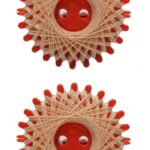 Sternzwirn Polyester 20/3 2x20m haut apriko 2 Stück (0000)