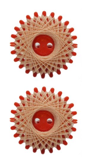 Sternzwirn Polyester 20/3 2x20m haut apriko 2 Stück (0000)