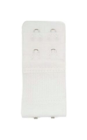 BH-Verlängerung 2-reihig 2x2 Haken weiß (0026)