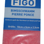 Bimsschwamm Bimsstein FIGO 100 x 50 x 25 mm rosa (0001)