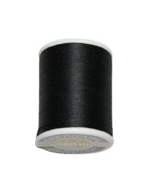 Nähmaschinen Obergarn Nähgarn 500m Baumwolle 50/3 schwarz (1001)