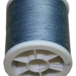 Obergarn Nähmaschinennähgarn Baumwolle 100m 50/3 silbergrau (1005)