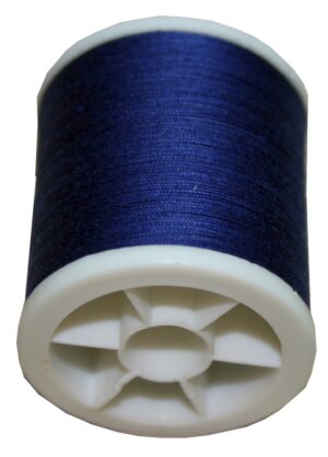 Obergarn Nähmaschinennähgarn Baumwolle 100m 50/3 blau marine (1026)