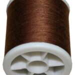 Obergarn Nähmaschinennähgarn Baumwolle 100m 50/3 braun (1040)