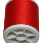 Obergarn Nähmaschinennähgarn Baumwolle 100m 50/3 rot (1069)