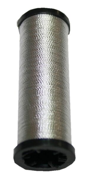 Nähmaschinen Glanz-Effektfaden silber 50 m (9991)