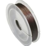 Nylondraht Nylonfaden braun 0,25mm 20m (0057)