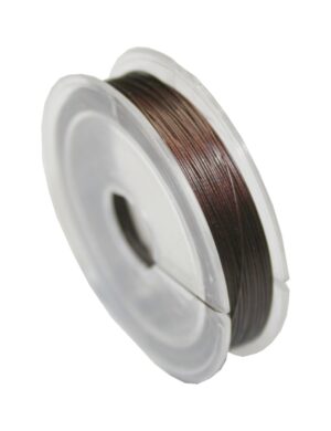 Nylondraht Nylonfaden braun 0,25mm 20m (0057)