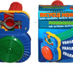 Bicyle Hupe Fahrradklingel blau - grün (8202)