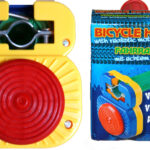 Bicyle Hupe Fahrradklingel gelb - rot (8204)