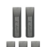 Bits Schlitzschraubendreher P7 Chrom-Vanadium 5 Stück (0052)