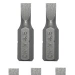 Bits Schlitzschraubendreher P4,5 Chrom-Vanadium 5 Stück (0054)