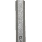 Bit Sechskant mit Loch Bohrung SH7/64 Chrom-Vanadium 75 mm (0096)