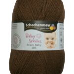Strickgarn Garn Bravo Baby 50g 185m braun (1011)
