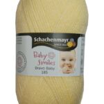 Strickgarn Garn Bravo Baby 50g 185m hellgelb (1021)