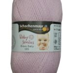 Strickgarn Garn Bravo Baby 50g 185m dunkellila mauve (1034)