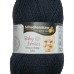 Strickgarn Garn Bravo Baby 50g 185m marine blau (1050)
