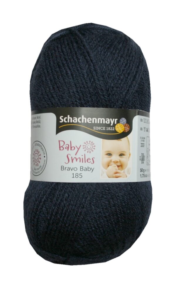 strickgarn-garn-bravo-baby-50g-185m-marine-blau-1050 Strickgarn Garn Bravo Baby 50g 185m marine blau (1050)