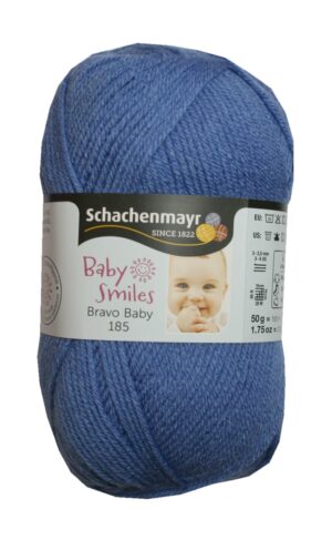 Strickgarn Garn Bravo Baby 50g 185m himmelblau (1053)