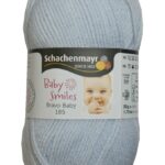 Strickgarn Garn Bravo Baby 50g 185m hellblau (1055)