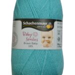 Strickgarn Garn Bravo Baby 50g 185m türkis (1065)
