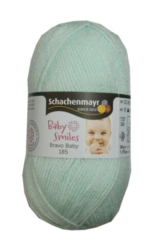 Strickgarn Garn Bravo Baby 50g 185m minze (1066)