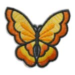 Aufnäher Bügelbild Aufbügler Schmetterling 60x70mm (1017)