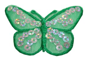 Aufnäher Bügelbild Aufbügler Schmetterling 45x70mm (1035)