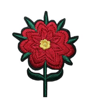 Aufnäher Bügelbild Aufbügler Blume 90x70 mm (1045)