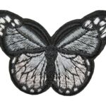 Aufnäher Bügelbild Aufbügler Schmetterling 45x70 mm (1052)