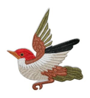 Aufnäher Bügelbild Aufbügler Vogel 120x120mm (1104)