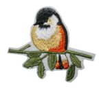 Aufnäher Bügelbild Aufbügler Vogel 70x80mm (1126)