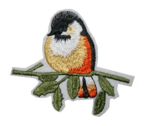 Aufnäher Bügelbild Aufbügler Vogel 70x80mm (1126)