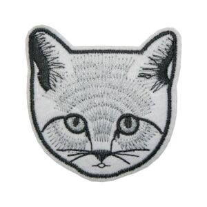 Aufnäher Bügelbild Aufbügler Katze 70x70 mm (1144)