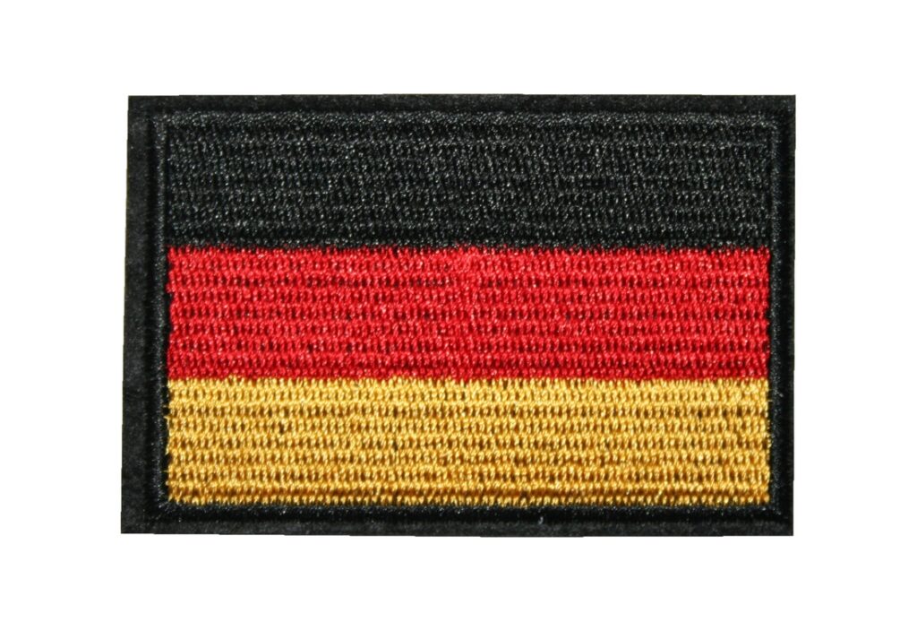 Patch à Coudre Ou à Repasser (Aufnäher) Drapeau Saxons De Transylvanie (Siebenbürgen-Sachsen) - 9 X 6 Cm, Neuf, Marque U24 - Fabriqué En Allemagne