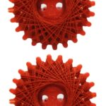 Sternzwirn Polyester 20/3 2x20m rot 2 Stück (1068)