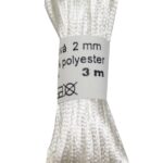 Satinkordel Satinschnur Kordel Satinfaden 3 m 2 mm creme (0003)