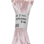 Satinkordel Satinschnur Kordel Satinfaden 3 m 2 mm rose (0004)