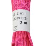 Satinkordel Satinschnur Kordel Satinfaden 3 m 2 mm pink (0011)